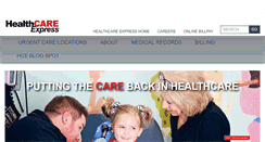 Desktop Screenshot of healthcareexpress.us