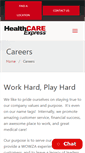 Mobile Screenshot of career.healthcareexpress.us